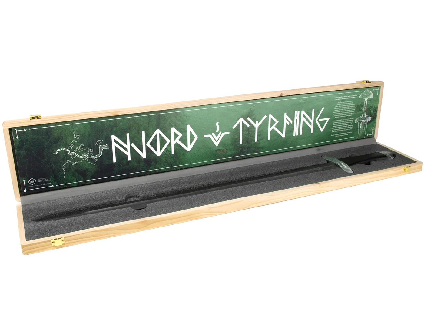 Espada Decorativa Sin Filo Njord Tyrfing - Imagen 5