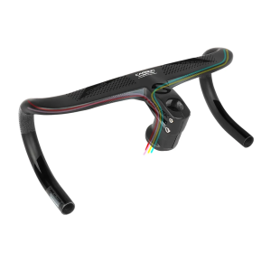 Manillar integrado de Carbono Cableado Interno Ruta Toseek TR5500