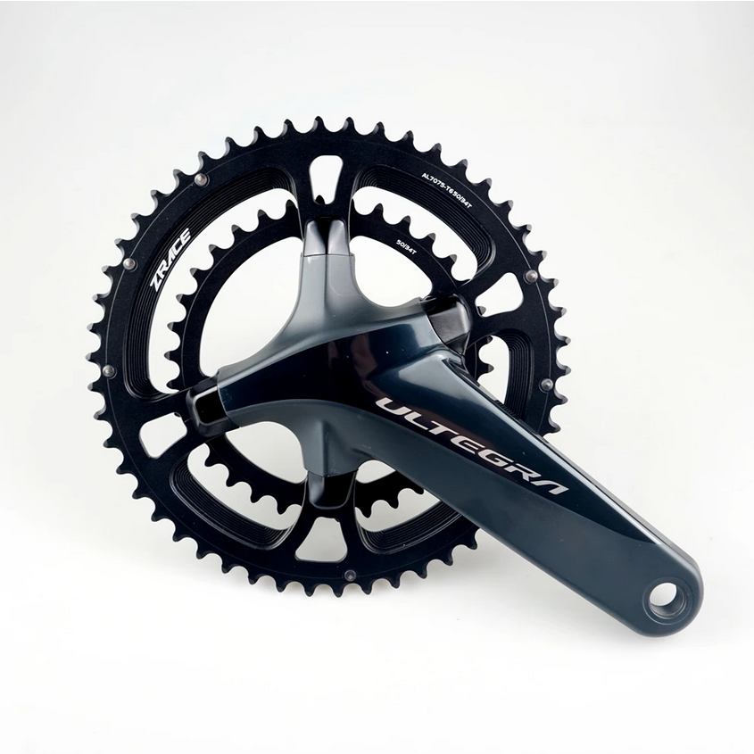 Platos Zrace ruta Asimétrico 4 tornillos para Shimano R8000 / R7000 / R9100 - Imagen 7