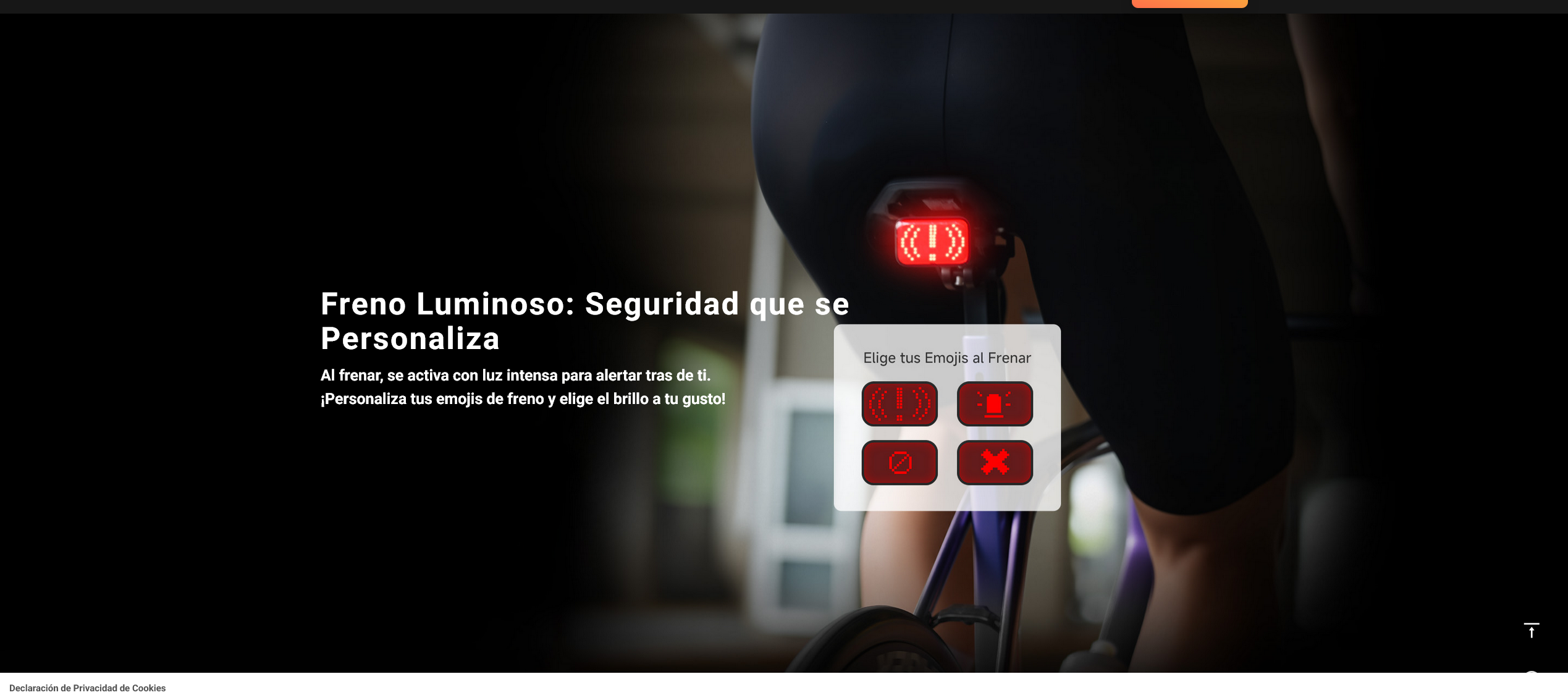ET6 Luz Trasera Inteligente Emoji iGPSPORT - Imagen 6