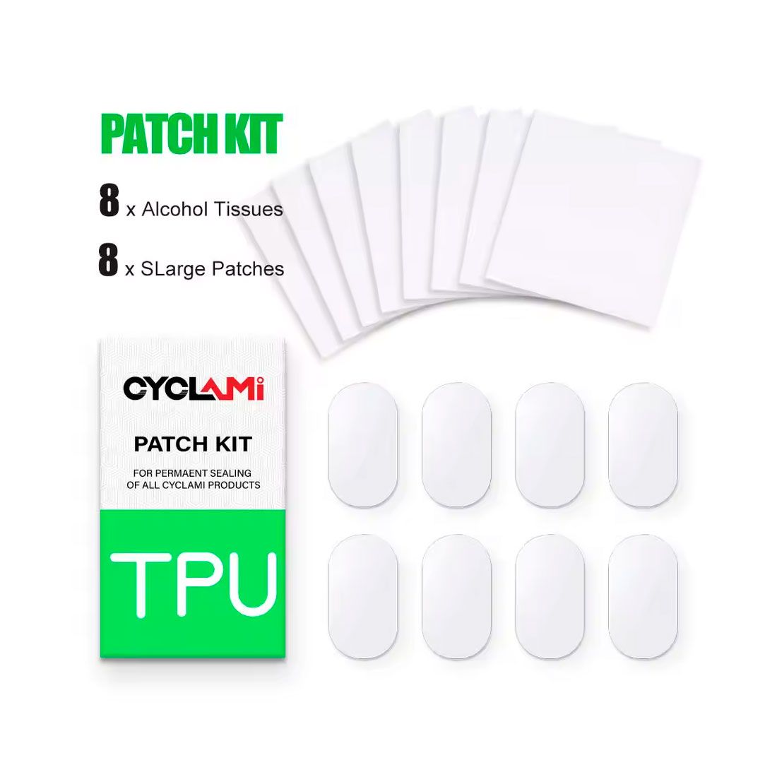 Kit De Parches Para Cámaras Cyclami De Tpu