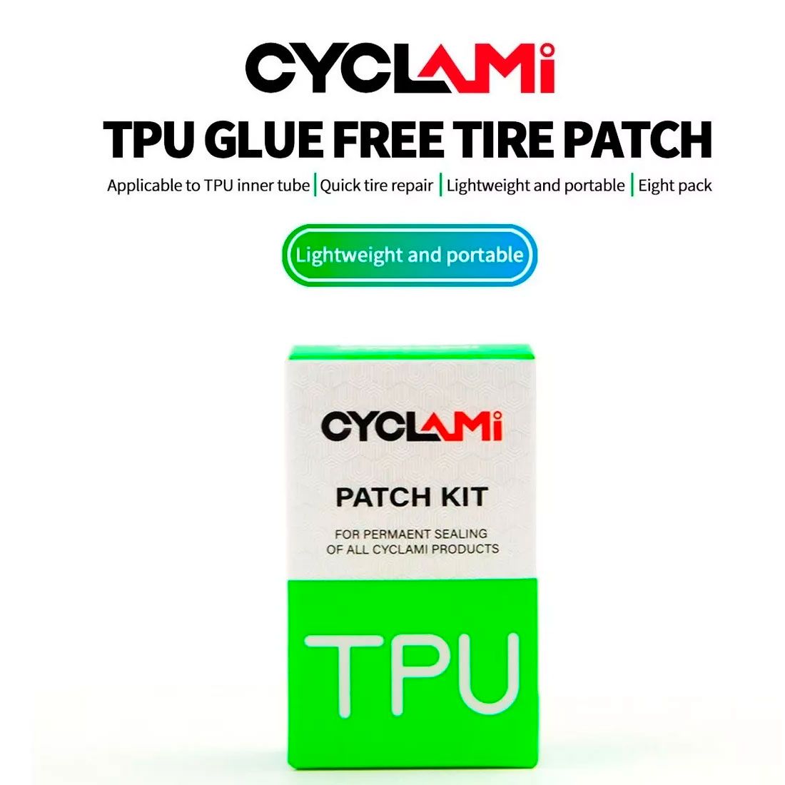 Kit De Parches Para Cámaras Cyclami De Tpu - Imagen 4