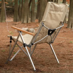 Silla plegable de aluminio para acampar/playa