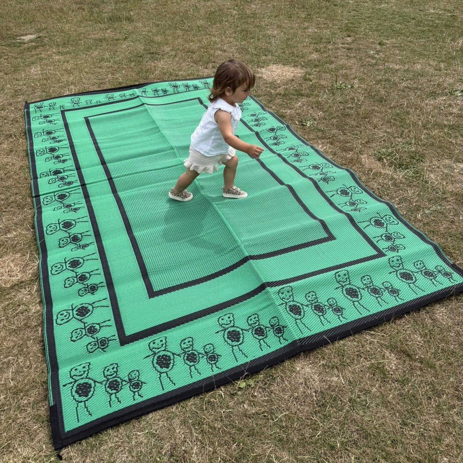 Esterillas de camping rectangulares para niños