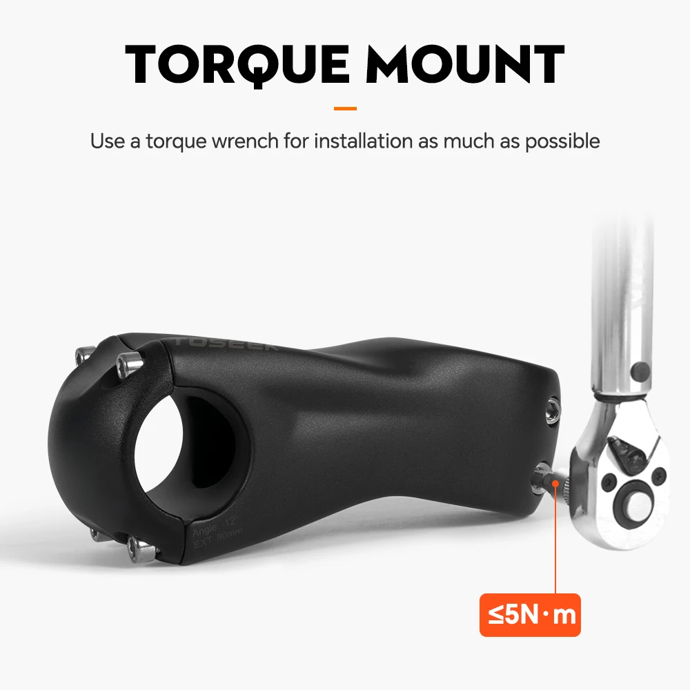 Stem Bicicleta Toseek Carbono K03 MTB - Imagen 3