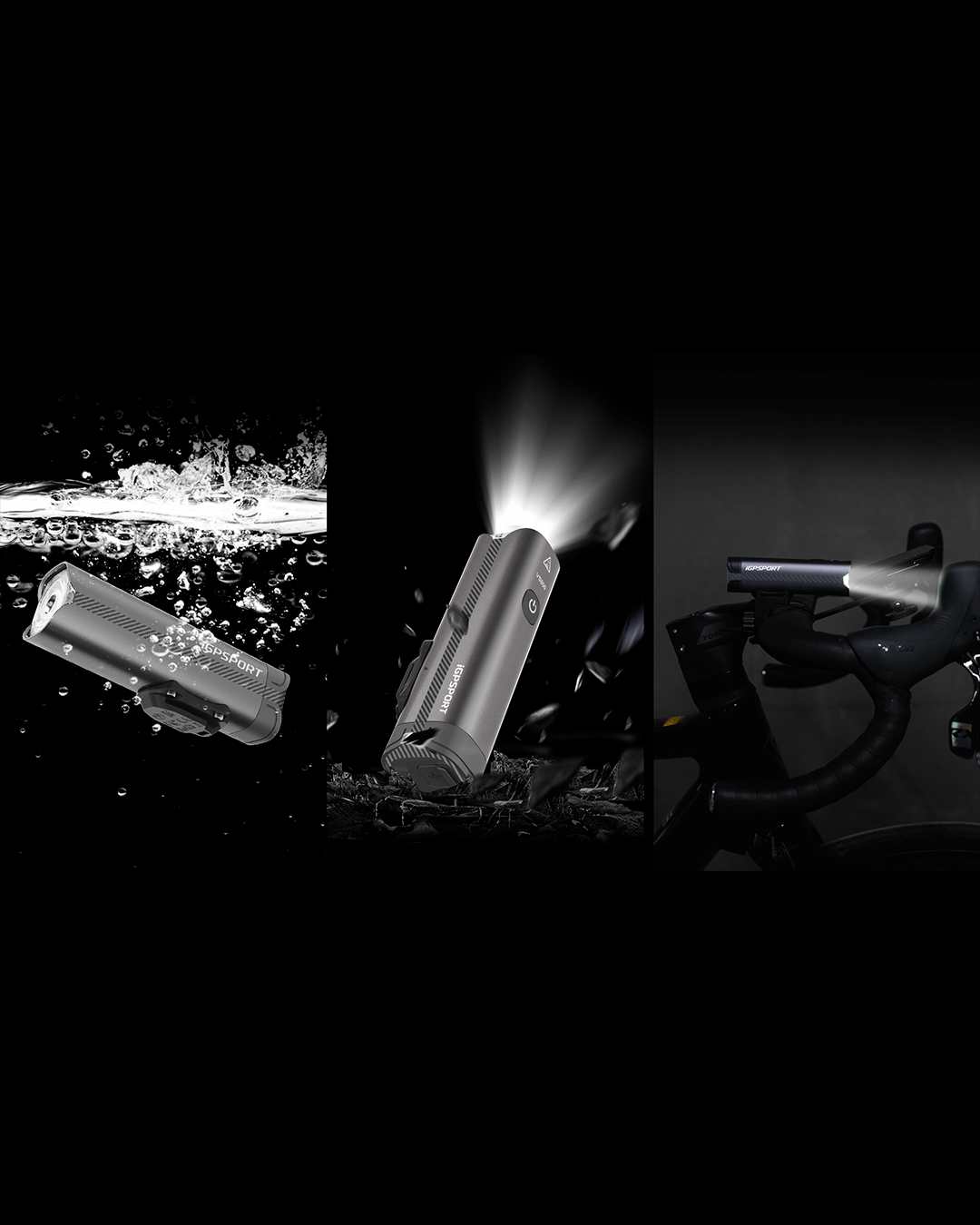 Luz Delantera Inteligente iGPSPORT VS800 + soporte m80 - Imagen 3